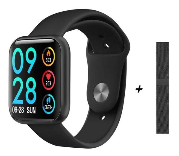 Smart Watch Relógio P70 Inteligente Saúde Sports Fitness Tracker -Cor Preto RTS