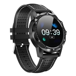 Smart Watch Waterproof Tempered Glass Fitness Tracker Heart Rate Monitor