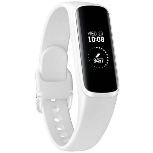 Smartband Galaxy Fit e Pulseira de Silicone Monitor Cardíaco Branco Samsung