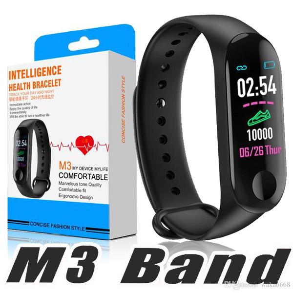 Smartband M3 Smartwatch Mede Pressão E Batimentos Cardíacos