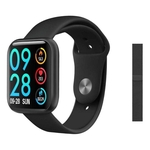 Smartband P80 Touch Screen Original Kit 02 Pulseiras + Garantia + Envio Imediato + Rosa ou Preto - Smartwatch P80 Original Touch - O novo P70 Pro