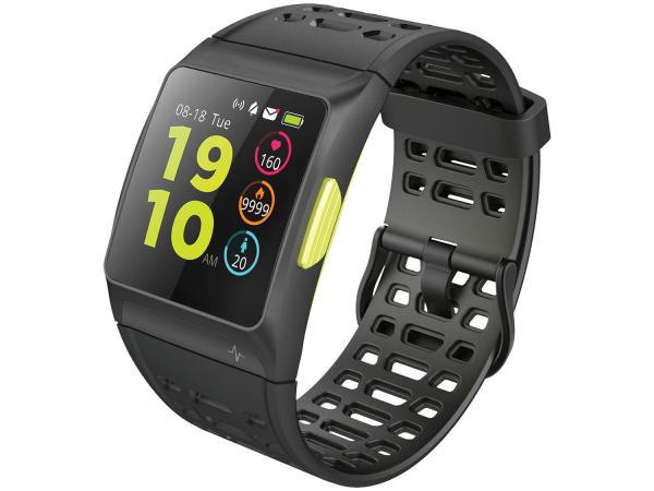 Smartband Pulseira Inteligente Easy Mobile - RLASPIREGPR Monitor Cardíaco Preta