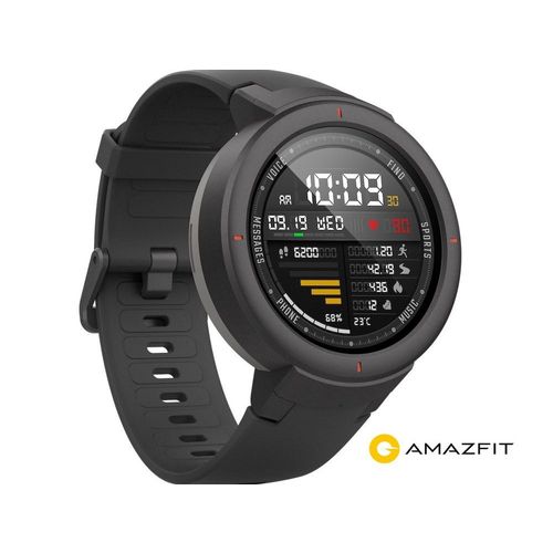 Smartwatch Amazfit Verge Preto 1.3" GPS Monitor Cardíaco