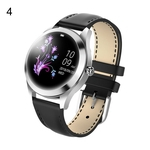 Smartwatch Assista Bluelans Moda Feminina Tela Redonda Pulseira Inteligente Assista Multi-Sports Mode Bracelet