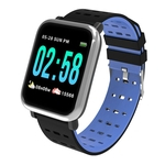 Smartwatch Assista Bluelans Tela Quadrada Monitor De Pressão Arterial Freqüência Cardíaca Pedômetro Relógio Inteligente Pulseira