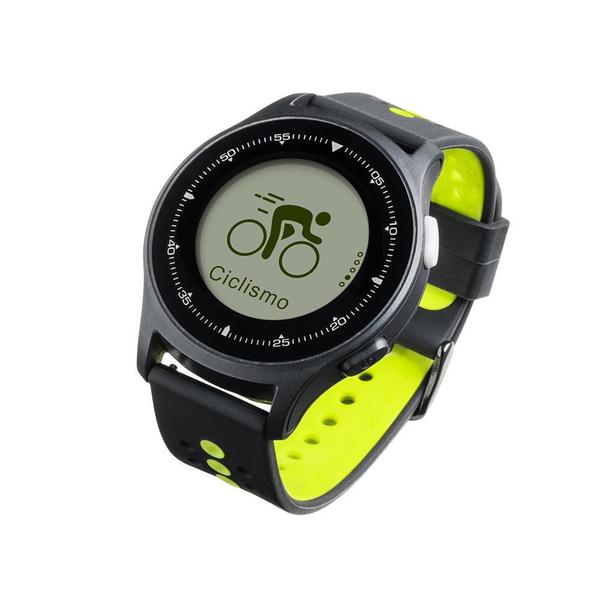 Smartwatch Atrio Relógio Chronus GPS Leitura de Mensagem Touchscreen Bateria Até 30 Dias à Prova Dagua Monitor Cardíaco APP Exclusivo IOS/A - Multilaser