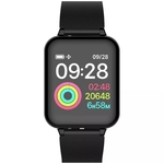 Smartwatch B57 Preto Relógio Inteligente App Heroband 3 Fitness