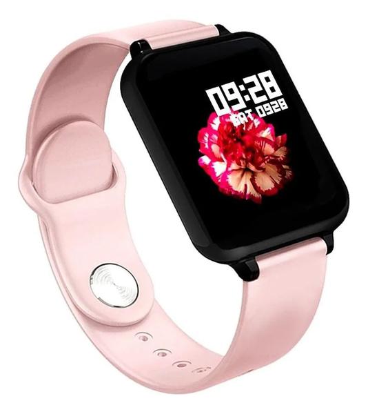 Smartwatch B57 Relógio Inteligente Fitness Smart Hero Band - ROSA - Haiz