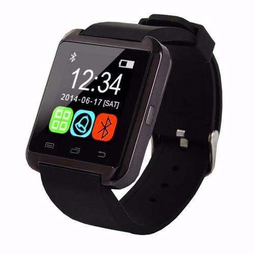 Smartwatch Bluetooth Compatível com Android Touch U8 Preto - Mf Imports