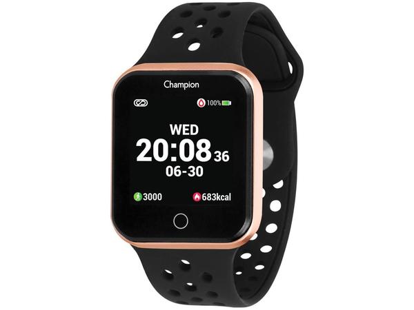 Smartwatch Champion CH50006Z Preto - 512KB