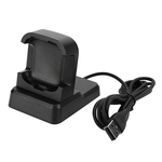 Smartwatch Charger Charging Cable Stand Black for FITBIT Versa1 Smart Bracelet