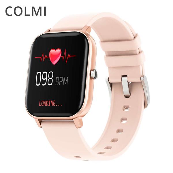 Smartwatch COLMI P8 Esportivo Bluetooth Rosa Dourado