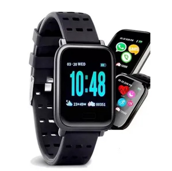 SmartWatch D33 Preto Facebook Whatsapp Instagran - Smart Bracelet