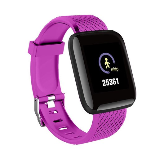 Smartwatch D13 (Pulseira Rosa)