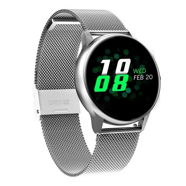 SmartWatch DT88 Relógio Inteligente 1.22" Tela Colorida Dispositivo de Monitor de Frequência Cardíaca Sports - Prata - Dt Smart