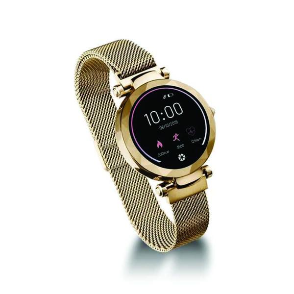 Smartwatch Dubai Dourado Hr Leitura de Msg a Prova D Agua Ip67 - Multilaser