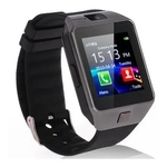 Smartwatch Dz09 Relógio Camera Whatsapp Android Chip Prata