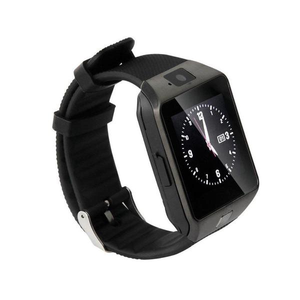 Smartwatch DZ09 Relógio Inteligente Bluetooth Gear Chip Android IOS Touch SMS Pedômetro Câmera, Preto - D Smart