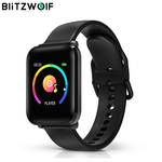 Smartwatch Esportivo Blitzwolf ® BW-HL1 ip68 Multi Idiomas Exibição RH Pressão Arterial O2 15 dias de espera Relógio inteligente