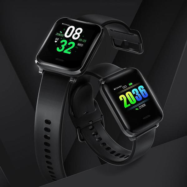 SmartWatch Esportivo BW-HL1 da Blitzwolf com Tela de 1.3'' HD, e Sensores de Monitoramento.