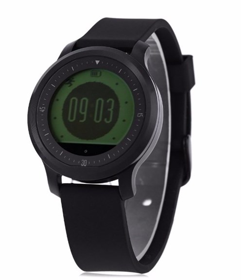 Smartwatch F68, a Prova D'água, Ip67, Pulseira de Silicone, Monitor Ca... (Preto, de 20 a 60 Dias, Produto Importado)