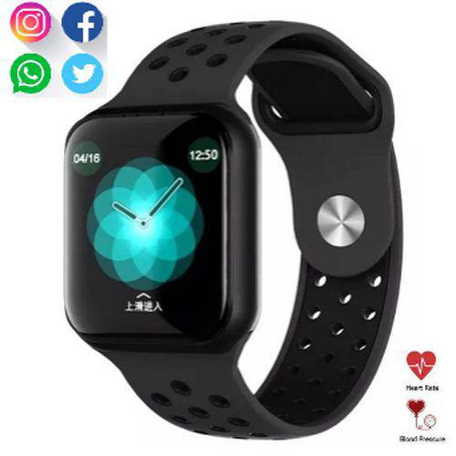 Smartwatch F8 Pedômetro Distância Passos Calorias Frequência Cardíaca Pressão Arterial Relógio Intel - Haiz