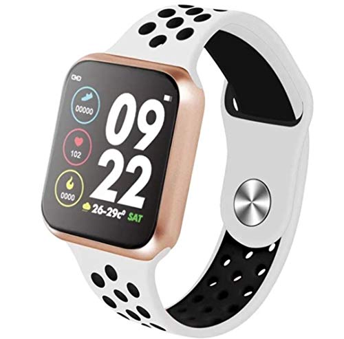 Smartwatch F8 Pedômetro Distância Passos Calorias Frequência Cardíaca Pressão Arterial Relógio Inteligente Bluetooth Fitness Corrida Academia Saúde IP