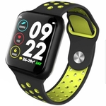 Smartwatch F8 Pedômetro Distância Passos Calorias Frequência Cardíaca Pressão Arterial Relógio Inteligente Bluetooth Fitness Corrida Academia Saúde IP67