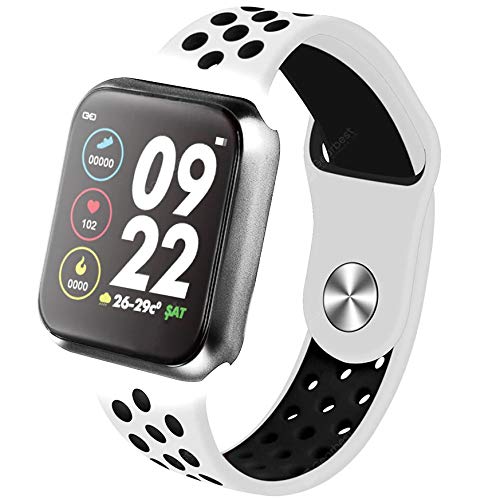 Smartwatch F8 Pedômetro Distância Passos Calorias Frequência Cardíaca Pressão Arterial Relógio Inteligente Bluetooth Fitness Corrida Academia Saúde IP