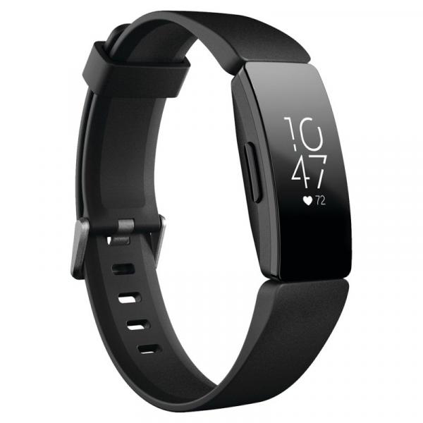 Smartwatch Fitbit Inspire HR Fitness Tracker - Preto