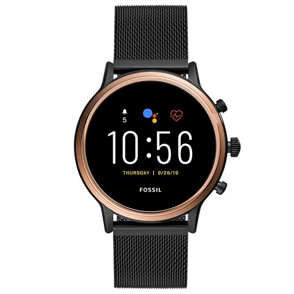 Smartwatch Fossil Gen 5 Grafite Pulseira Mesh FTW6036/1PI