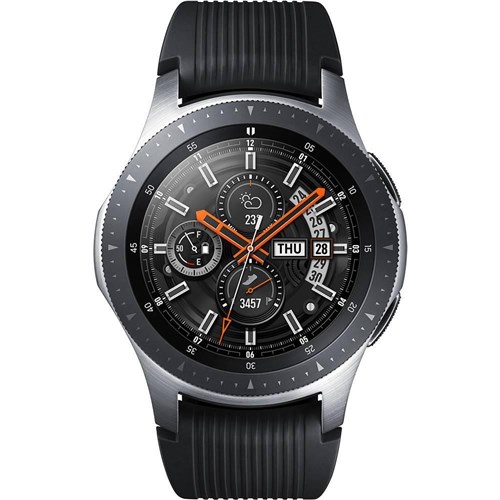 Smartwatch Galaxy Watch BT 46mm Pulseira Silicone Bluetooth 4.2 4GB Prata Samsung SMR800