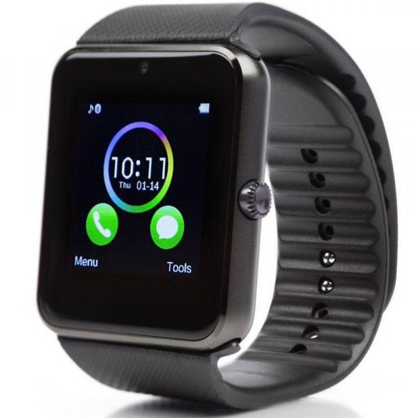 Smartwatch GT08 Relógio Inteligente Bluetooth Touch SMS Pedômetro Câmera Gear para Chip Android IOS - Pxl
