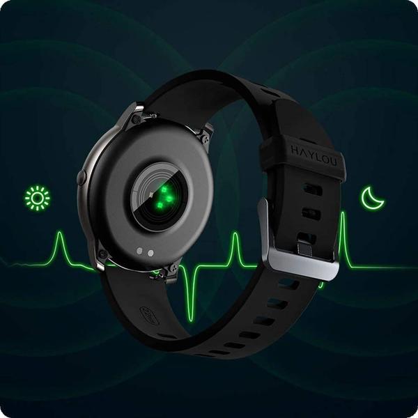 SmartWatch Haylou Versão Global Unissex a Prova D' Água Ip68 + 2 Películas