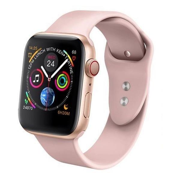 Smartwatch Iwo 8 Rosa Relógio Inteligente 44mm Serie 4 2019 - I Smart