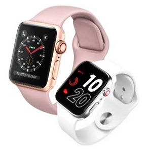 SmartWatch Feminino Iwo11 40mm Compatível Samsung 2020 Rosa - Concise Fashion Style