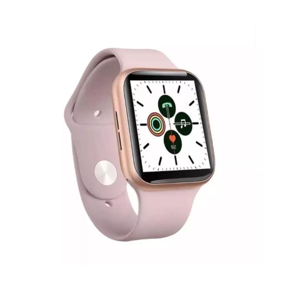 Relógio Smartwatch Iwo12 Série 5 44mm Gps Rosa