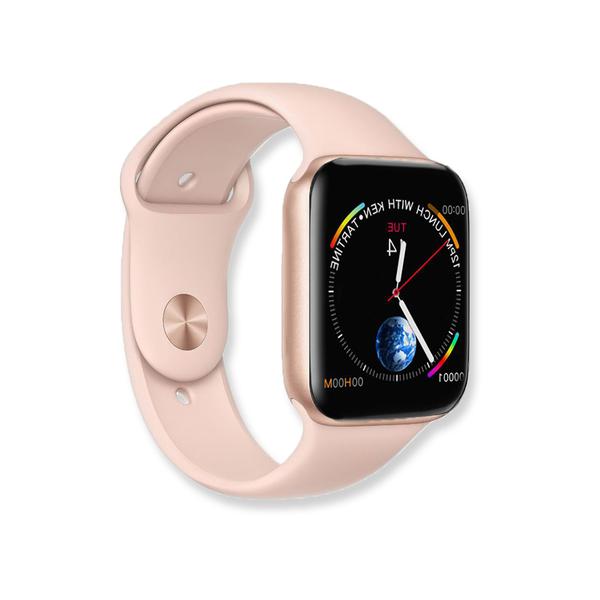 Relógio Inteligente IWO8 Smartwatch Serie 4 - 44mm Bluetooth - Rosa