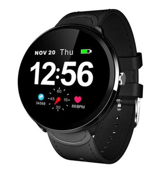 Smartwatch LEMFO V12 Tela de 1.3" Monitor Cardíaco e a Prova D'água