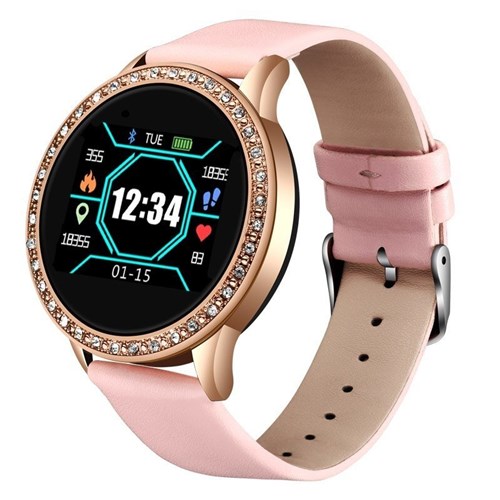 Smartwatch Lige Inteligente (Rosa)