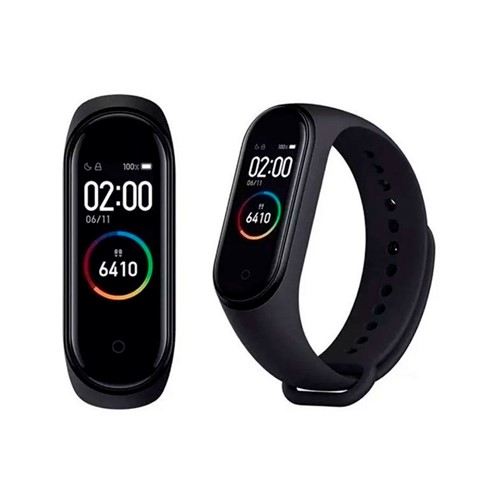 Smartwatch M4 Pulseira Bracelete Monitor CardÃ­aco - Preto - Dafiti