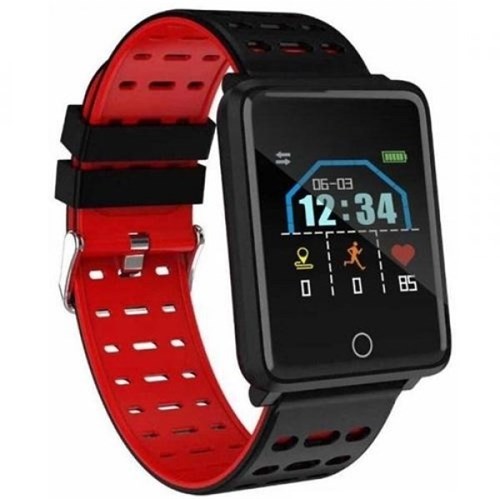 Smartwatch Md-F21 (PRETO/VERMELHO)