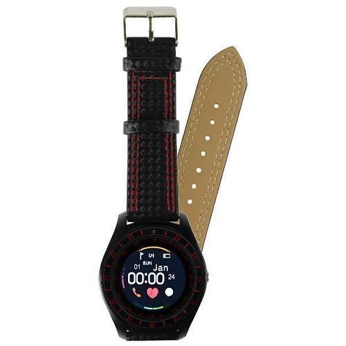 Smartwatch Md-v10 Tela de 1.2" com Bluetooth - Preto/vermelho