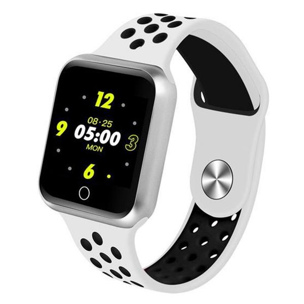 Smartwatch Midi Md-s226 Relógio Fitness Ios Android Pressão Arterial Ip67 1,3" Touch Preto C/branco