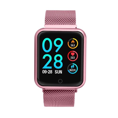 Smartwatch Mond Luxe + 1 Pulseira de Brinde / Rosa