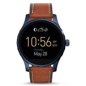 Smartwatch 2o Gen. Masculino Touchscreen Fossil - Modelo FTW2106 Pulseira em Couro