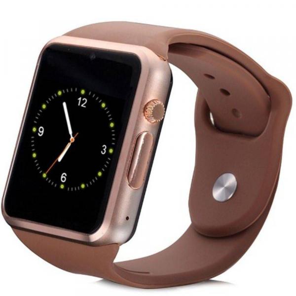 Smartwatch Original A1 Relógio C/chip Bluetooth Ios/an Dourado - Odc