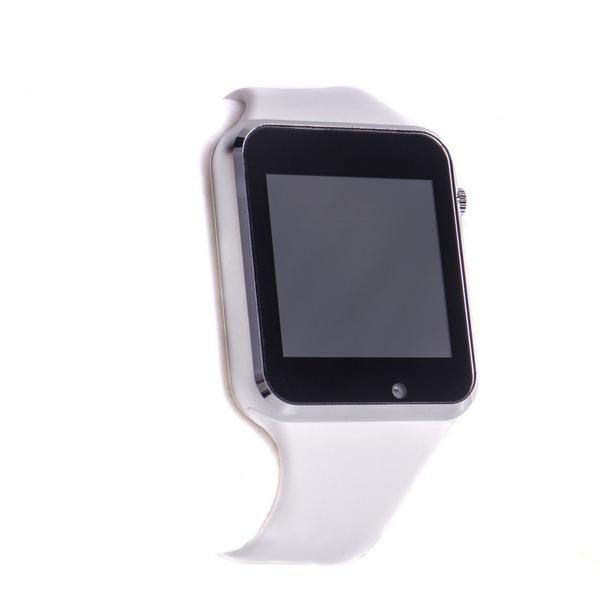 Smartwatch Otto Quadrado Branco E Prata