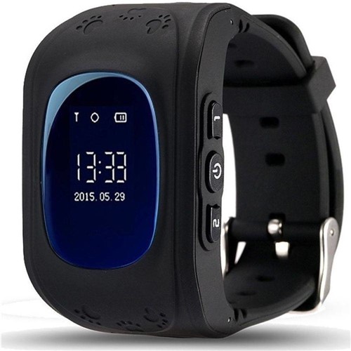 Smartwatch Q50 Kids Gps Telefone Localizador (Preto)