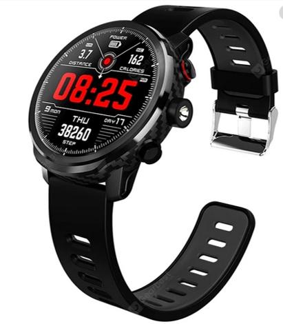 Smartwatch RBL5 Microwear Saúde Esportes Rede Sociais e Lanterna - Concise Fashion Style